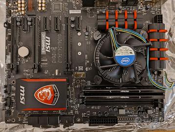 Scheda madre MSI Z97 gaming + I7 4770K + 16 Gb ram