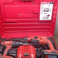 Hilti kit 22v tassellatore avvitatore smerigliatri