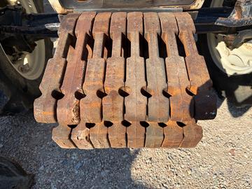 Zavorre 40 kg l'una 8 pezzi per trattore