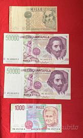 Banconote della lira