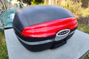 Bauletto per moto o scooter da 44 litri x 2 caschi