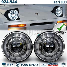 Fari LED per Porsche 924-944 OMOLOGATI Angel Eyes