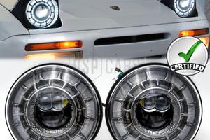 Fari LED per Porsche 924-944 OMOLOGATI Angel Eyes
