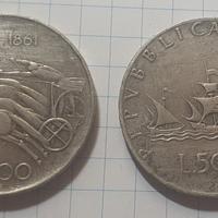 2 Pezzi 500 LIRE ( Caravelle & Cavalli )