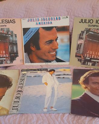 6 vinili LP 33 giri julio iglesias