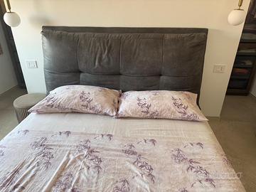 Letto matrimoniale con contenitore