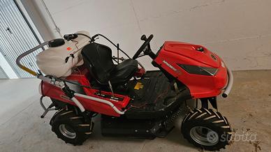 trattorino tagliaerba altezza erba cm 130