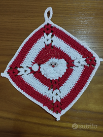 Presina Babbo Natale uncinetto