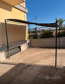 Gazebo giardino 4x3 nuovo senza telo