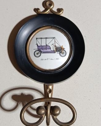 attaccapanni in ottone vintage Ford model t