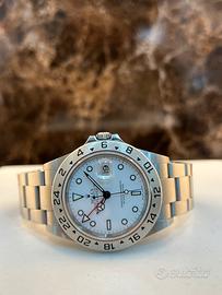Rolex Explorer II 16570 Bianco POLAR 2007 CARD