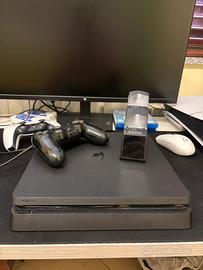 PS4 Slim 1 TB + 2 Controller Originali Sony