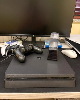 PS4 Slim 1 TB + 2 Controller Originali Sony
