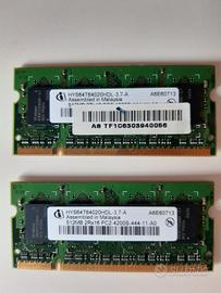 Memoria RAM 512 M6X2