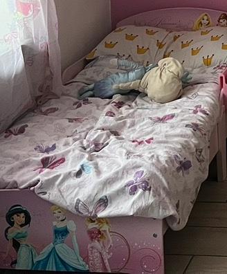 Letto principesse disney+ materasso