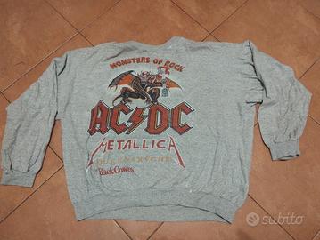 Monster Of Rock Modena 1991 felpa tg XL vintage