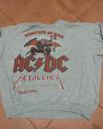 Monster Of Rock Modena 1991 felpa tg XL vintage