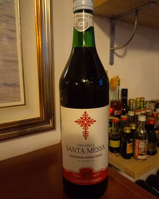 Bottiglia Vino PER LA SANTA MESSA, CHIESA