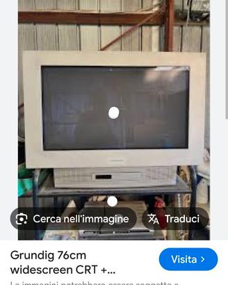 Grundig 76cm widescreen CRT + matching DVD and VHS