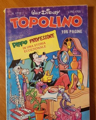 Topolino libretto Disney n.1712 18 Settembre 1988