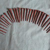 28 antichi chiodi da collezione o da usare in ferr