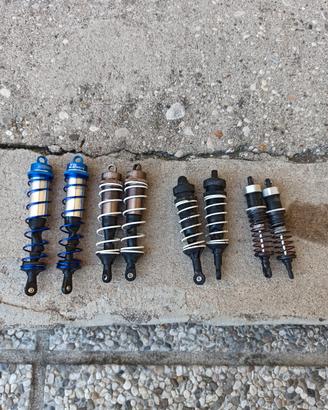 Ammortizzatori sospensioni automodelli 1/10 1/8