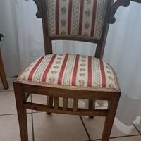 poltrona originale anni 20 rifoderara