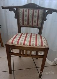poltrona originale anni 20 rifoderara