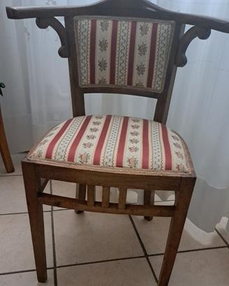 poltrona originale anni 20 rifoderara