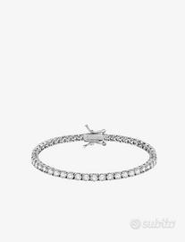 Bracciale tennis con zirconi Swarovski