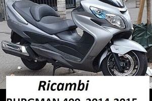 carene BURGMAN 400 2014 2015 suzuki ricambi scudo 