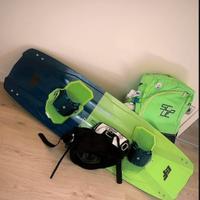 Kite Surf SCULP GREEN + TAVOLA RAPTOR CrazyFly
