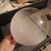 3 sfere in vetro x lampadario
