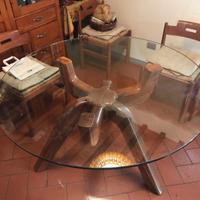 Arredamento. Piano in cristallo