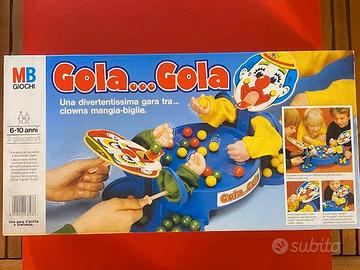 Gioco in scatola Gola...gola Clown MB