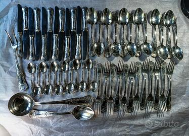 set posate Argento