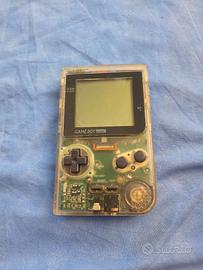 Gameboy pocket trasparente danneggiato