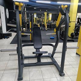 shoulder press carico libero 