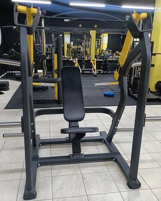shoulder press carico libero 