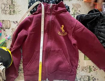 Felpa Roma pony club equitazione bambin