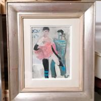 Bruno Paoli - Ballerini - Olio su cartone telato