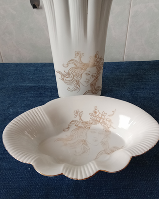 Vaso e Centrotavola Vintage Ambrogio Pozzi