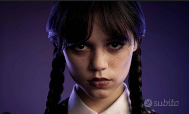 Halloween Mano mercoledì Addams idea travestimento