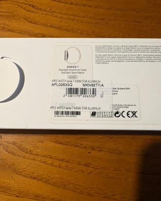 Apple Watch 45mm serie 7