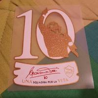 Toppa / Patch FRANCESCO TOTTI AS Roma Ritiro 2017