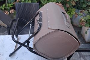 Portapacchi Faco vespa Px con bauletto