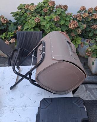 Portapacchi Faco vespa Px con bauletto