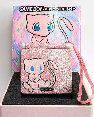 Nintendo Gameboy advance sp 🩷MEW🩷 ips v5 Usb C