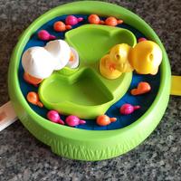 Gioco Vintage con due paperelle 