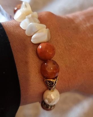 Bracciale Agata Fuoco